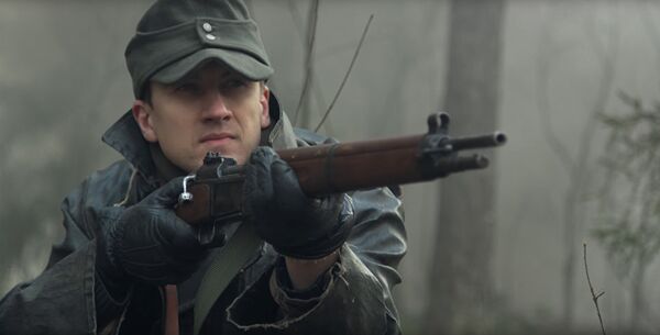 Кадр из фильма Лесные братья. Сражение за Балтию, снятый документалистами НАТО - Sputnik Латвия