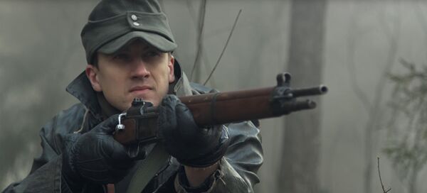 Кадр из фильма Лесные братья. Сражение за Балтию, снятый документалистами НАТО - Sputnik Латвия