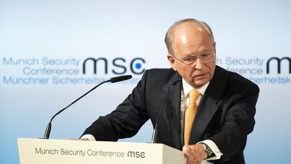 Minhenes ikgadējās drošības konferences vadītājs Volfgangs Išingers - Sputnik Latvija