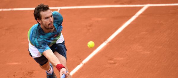 Латвийский теннисист Эрнестс Гулбис Латвийский теннисист Эрнестс Гулбис - Sputnik Латвия