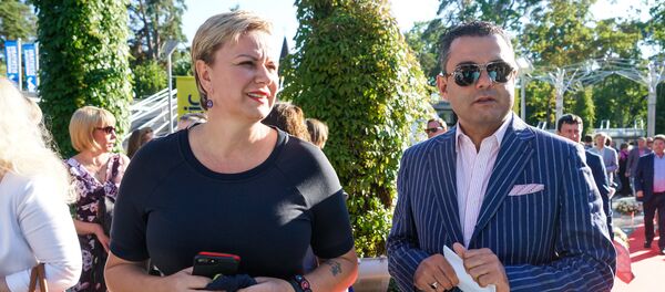 Линда Мурниеце и Хосам Абу Мэри - Sputnik Латвия