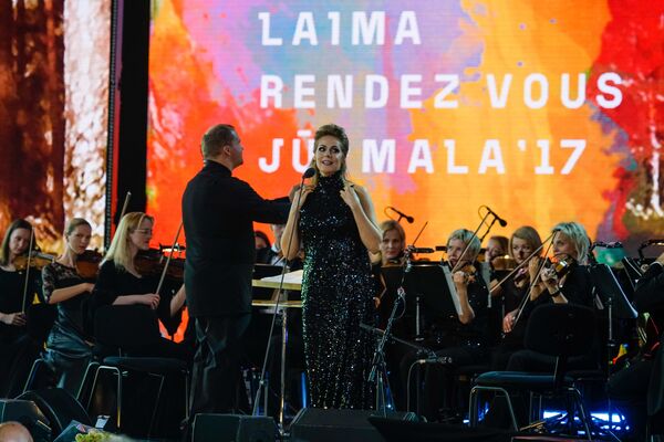 Выступление Кристине Ополайс на фестивале Лайма. Рандеву. Юрмала - Sputnik Латвия