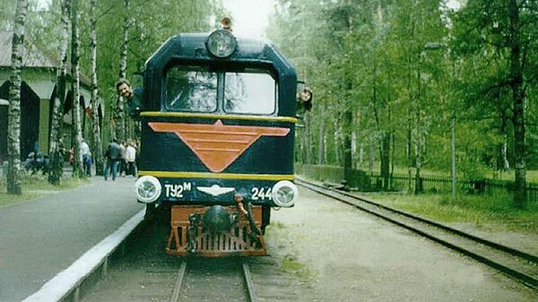 Еще в середине 1990-х Рижская ДЖД работала Еще в середине 1990-х Рижская ДЖД работала - Sputnik Латвия