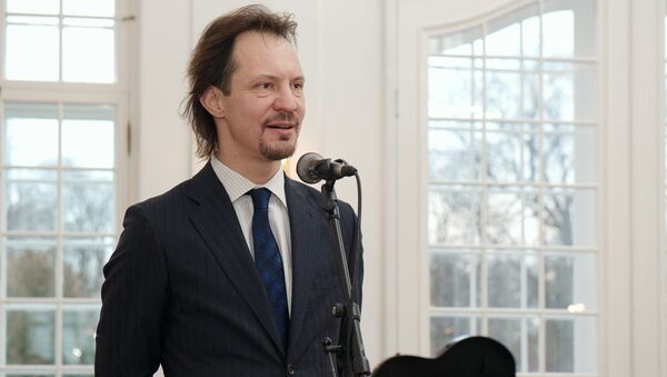 Министр культуры Эстонии Индрек Саар - Sputnik Латвия