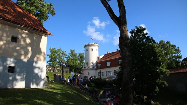 В Цесисском замковом парке - Sputnik Latvija