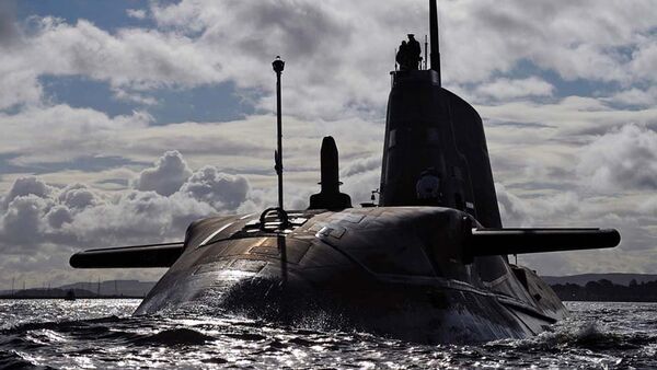 Британская атомная подводная лодка Ambush - Sputnik Латвия