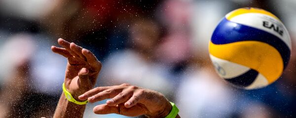 Пляжный волейбол, архивное фото - Sputnik Латвия