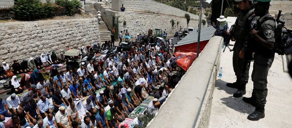 Ситуация на Храмовой горе в Иерусалиме - Sputnik Latvija