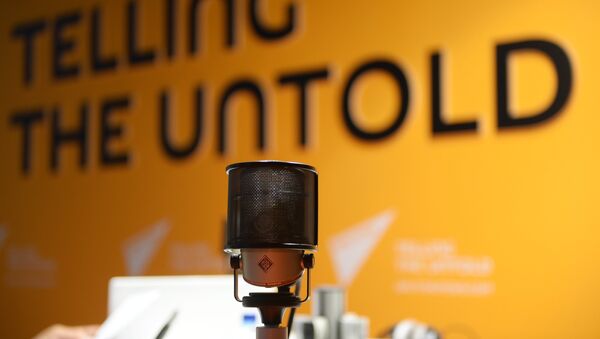 В студии радио Sputnik - Sputnik Латвия
