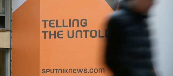 Логотип международного информационного бренда Sputnik Логотип международного информационного бренда Sputnik - Sputnik Латвия