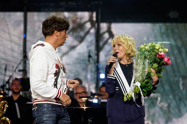 Максим Галкин поблагодарил Лайму за то, что она показывает нас на всю Европу - Sputnik Латвия