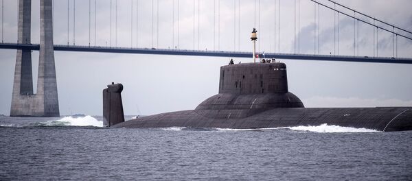 Атомный подводный ракетный крейсер Дмитрий Донской - Sputnik Латвия