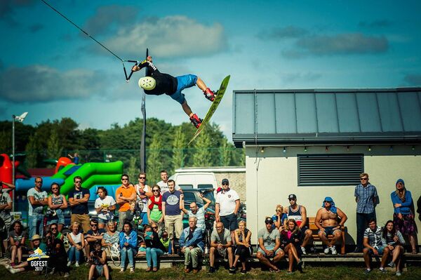 Фестиваль в Вентспилсе Games Festival 2017 в преддверии  Ghetto Wake Battle 2017 - Sputnik Латвия