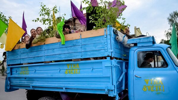 Праздник вина в Сабиле Праздник вина в Сабиле - Sputnik Латвия