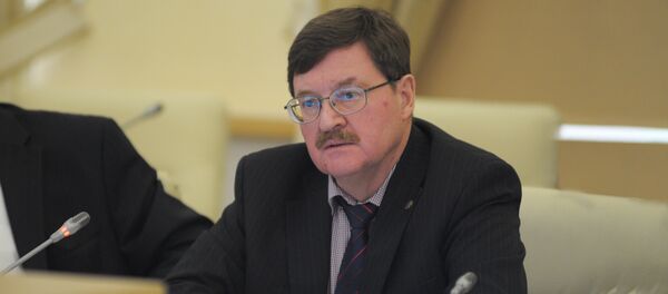 Член-корреспондент Академии военных наук РФ, ведущий эксперт Центра военно-политических исследований МГИМО Владимир Козин Член-корреспондент Академии военных наук РФ, ведущий эксперт Центра военно-политических исследований МГИМО Владимир Козин - Sputnik Latvija
