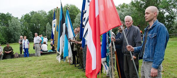 Hitlera karaspēku veterānu salidojums Sīnimē - Sputnik Latvija