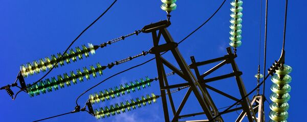 Elektroenerģijas pārraides līnijas Elektroenerģijas pārraides līnijas - Sputnik Latvija
