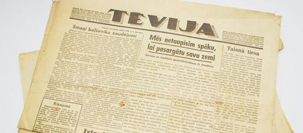 Газета Tevija - Sputnik Латвия