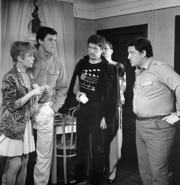 Актеры Мирдза Мартинсоне и Ивар Калныньш Актеры Мирдза Мартинсоне и Ивар Калныньш - Sputnik Латвия