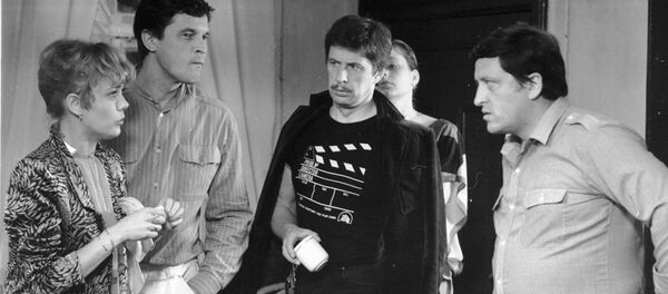 Актеры Мирдза Мартинсоне и Ивар Калныньш - Sputnik Латвия