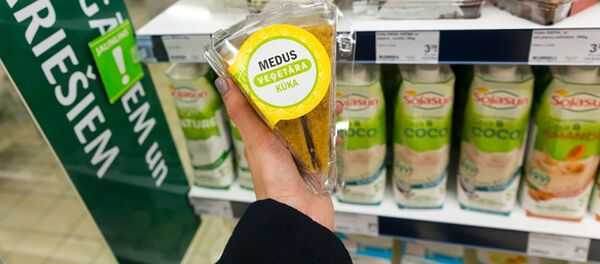 Вегетарианские продукты в сети магазинов Maxima в Латвии Вегетарианские продукты в сети магазинов Maxima в Латвии - Sputnik Latvija