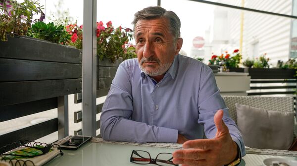 Руководитель пивоваренного предприятия Bauskas alus Владимир Барсков - Sputnik Латвия