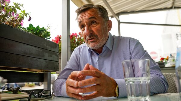 Руководитель пивоваренного предприятия Bauskas alus Владимир Барсков - Sputnik Латвия