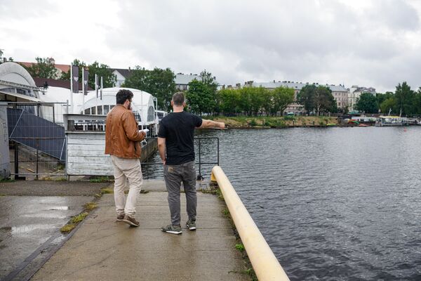 К территории ночного клуба прилегает часть причала - Sputnik Латвия