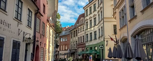 Улица Яуниела (Jauneila)  в Риге - Sputnik Латвия