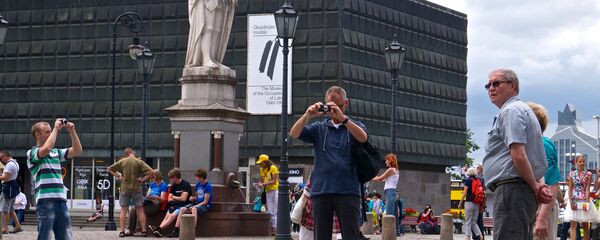 Туристы в Риге - Sputnik Латвия