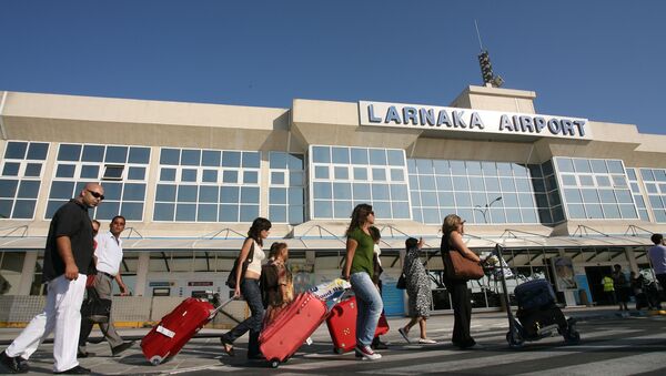 Аэропорт Ларнаки на Кипре - Sputnik Latvija