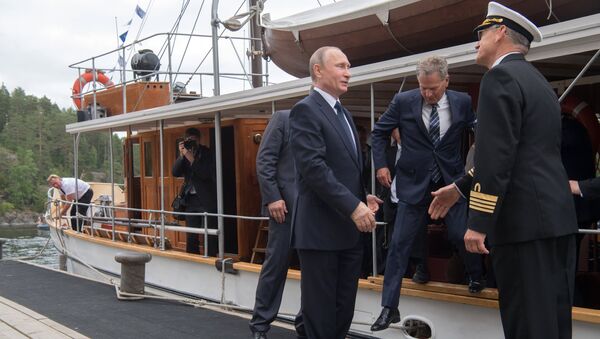 Krievijas prezidenta Vladimira Putina darba vizīte Somijā - Sputnik Latvija