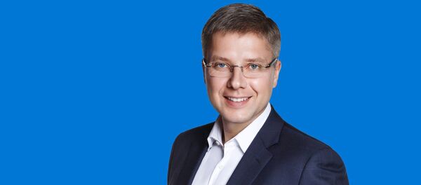 Rīgas mērs Nils Ušakovs Rīgas mērs Nils Ušakovs - Sputnik Latvija