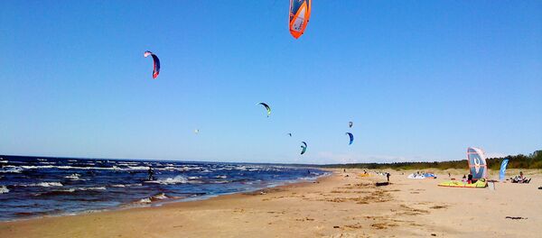 Пляж в Лиласте Пляж в Лиласте - Sputnik Латвия