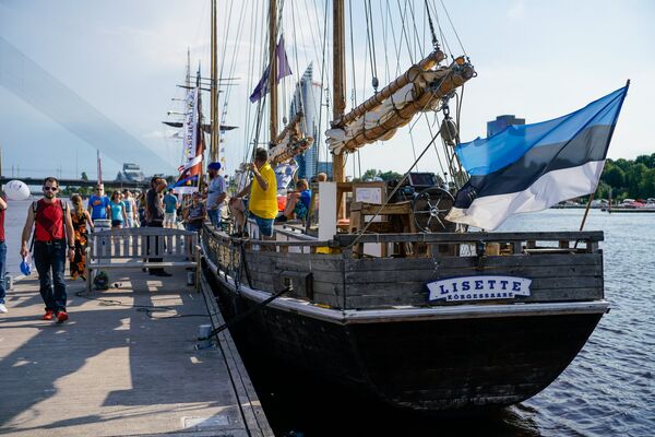 Международный фестиваль классических парусников - Sputnik Латвия