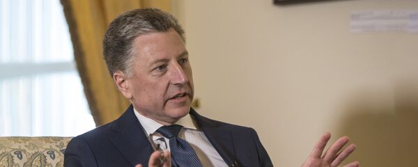 Спецпредставитель США по Украине Курт Волкер, архивное фото Спецпредставитель США по Украине Курт Волкер, архивное фото - Sputnik Latvija