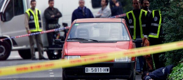 Полиция Испании осматривает место преступления - Sputnik Латвия