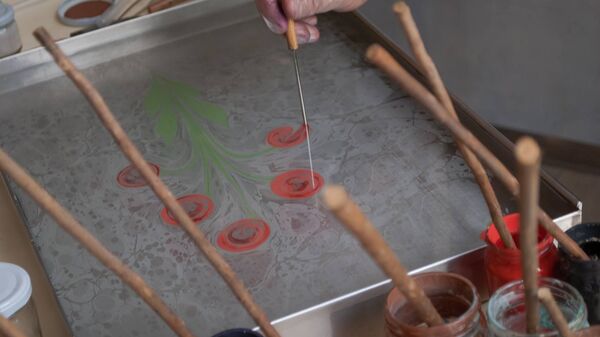 Эбру — искусство рисунка на воде Эбру — искусство рисунка на воде - Sputnik Латвия