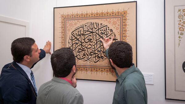 Мастера каллиграфии Мастера каллиграфии - Sputnik Латвия