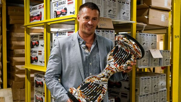 Глава компании Euroscooter.eu Евгений Шаповал - Sputnik Латвия