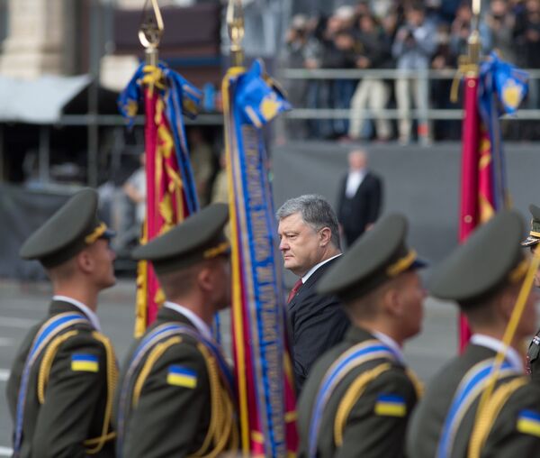 Парад в честь Дня независимости в Киеве Парад в честь Дня независимости в Киеве - Sputnik Латвия