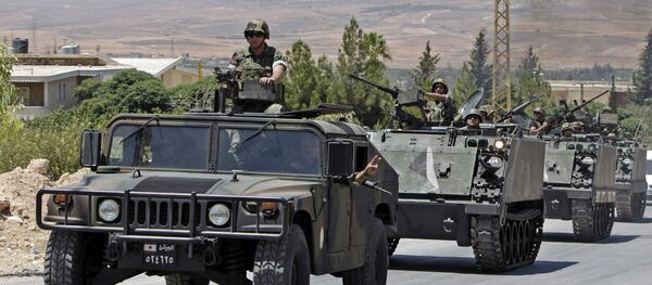 Libānas armijas karavīri. Foto no arhīva - Sputnik Latvija