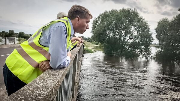 Министр сообщения Улдис Аугулис посетил Карсавский край - Sputnik Латвия