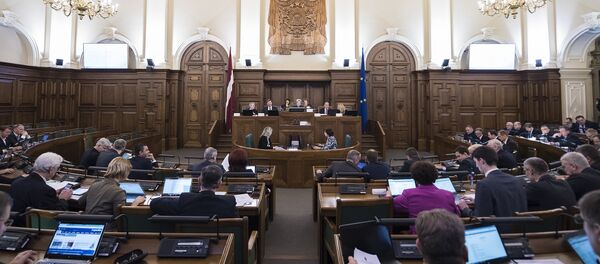 Заседание Сейма Латвии - Sputnik Latvija
