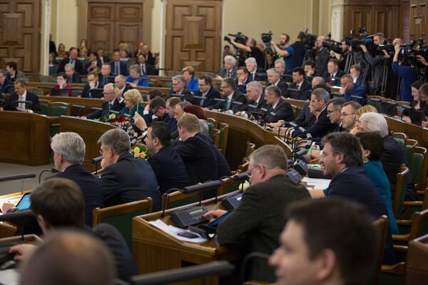 Заседание Сейма Латвии - Sputnik Латвия
