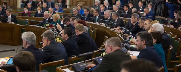 Latvijas Saeimas sēde. Foto no arhīva Latvijas Saeimas sēde. Foto no arhīva - Sputnik Latvija