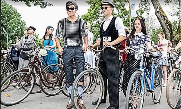 Ретро велозаезд по Сигулде  - Sputnik Латвия