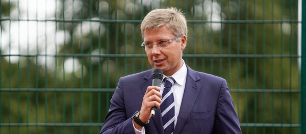 Мэр Риги Нил Ушаков на открытие здания Основной школы Рижской 64 средней школы Мэр Риги Нил Ушаков на открытие здания Основной школы Рижской 64 средней школы - Sputnik Latvija