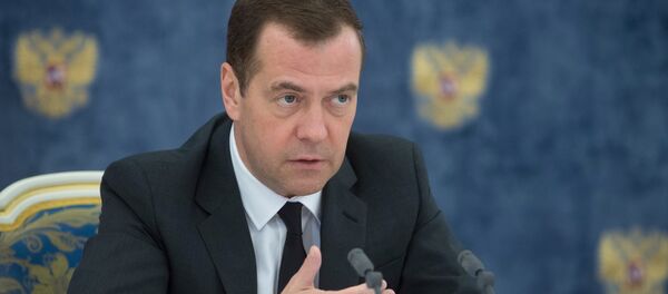 Премьер-министр РФ Д. Медведев Премьер-министр РФ Д. Медведев - Sputnik Latvija