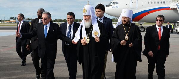 Визит Патриарха Кирилла на Кубу - Sputnik Латвия